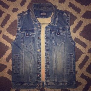 Denim Vest by Rude
